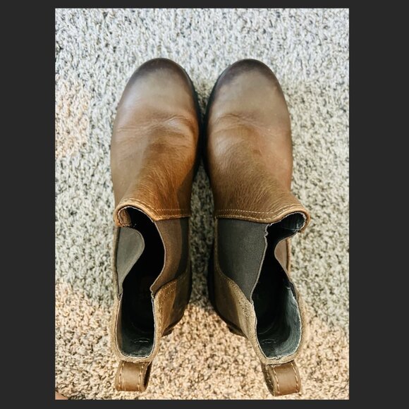 Sorel Mad Brick Chelsea Waterproof Boot - Mens, Saddle, 12 US - Picture 6 of 6